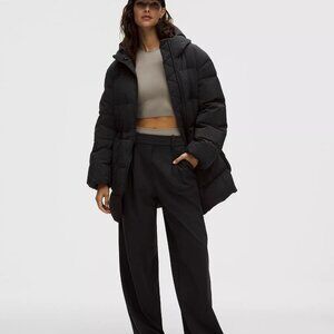 Lululemon Cinch-Waist 600-Down-Fill Puffer-black-NWT